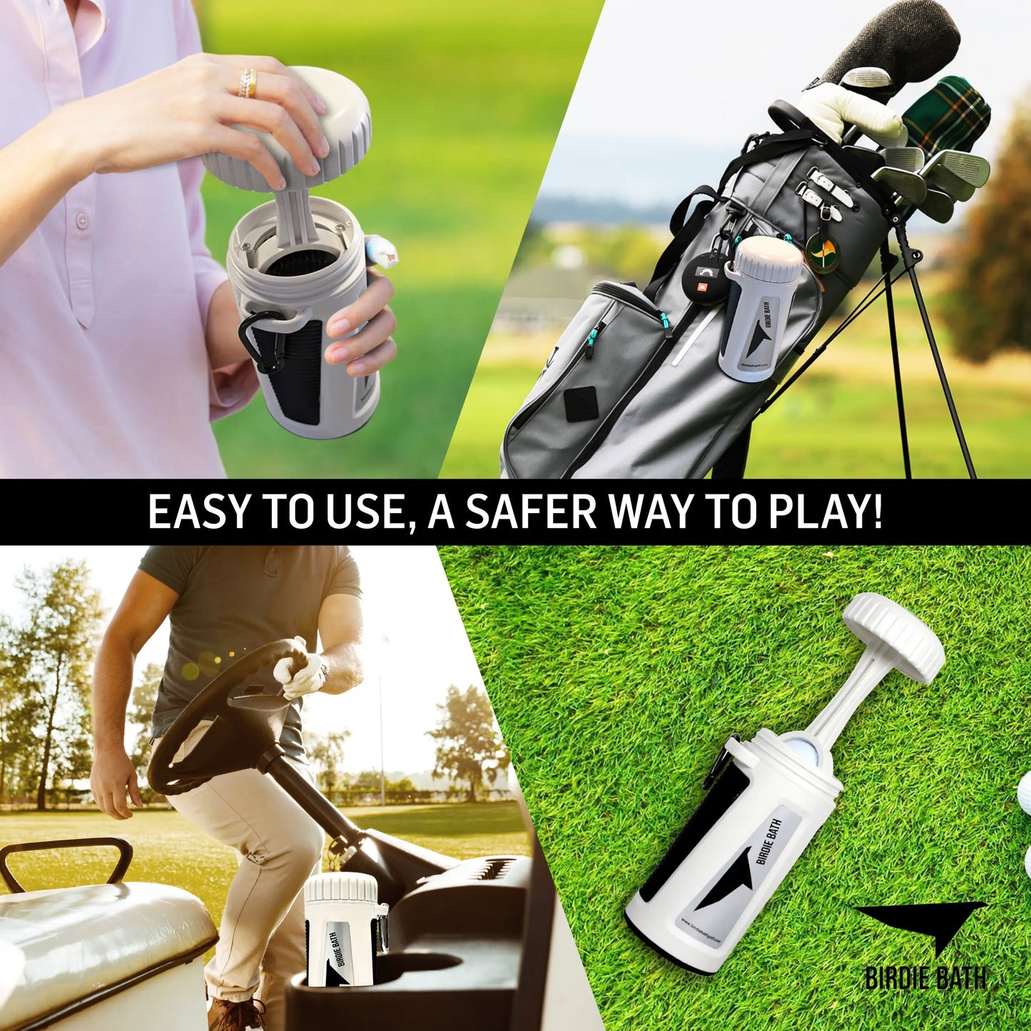 Birdie Bath Golf Ball Washer Golf Technologies LLC